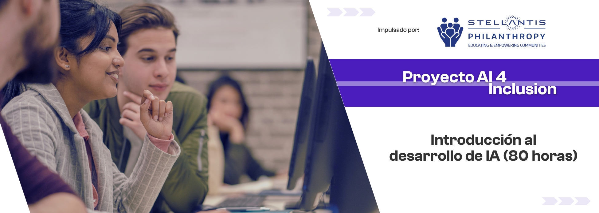 IA 4 Inclusion - Introducción al desarrollo de IA (80 horas)