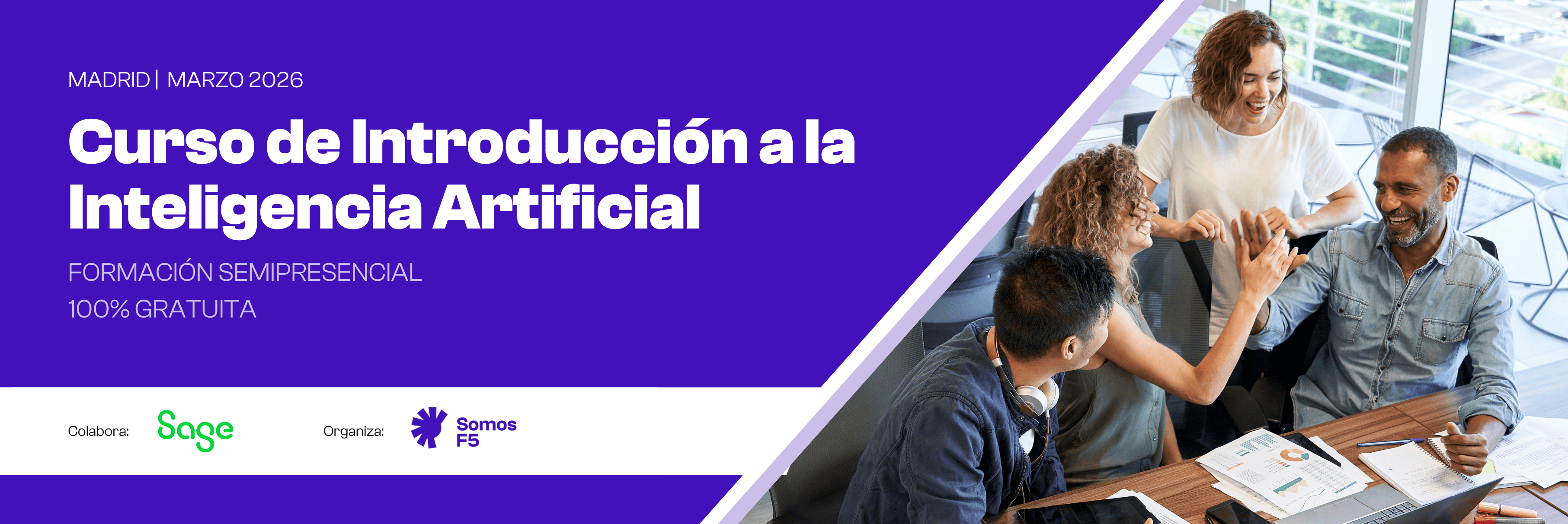 Curso de Introducción a la Inteligencia Artificial Sage y Somos F5