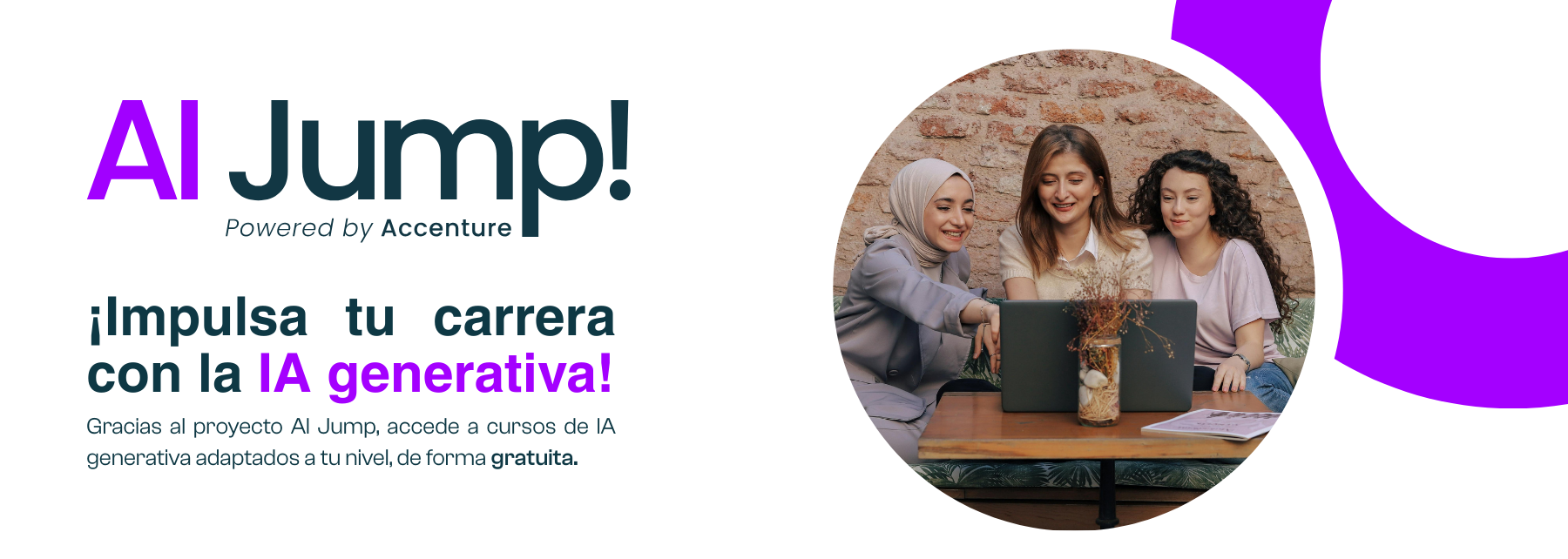 Imagen web AI Jump! landing